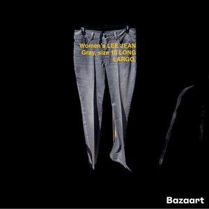 Lee Women's Classic Gray Denim Jeans